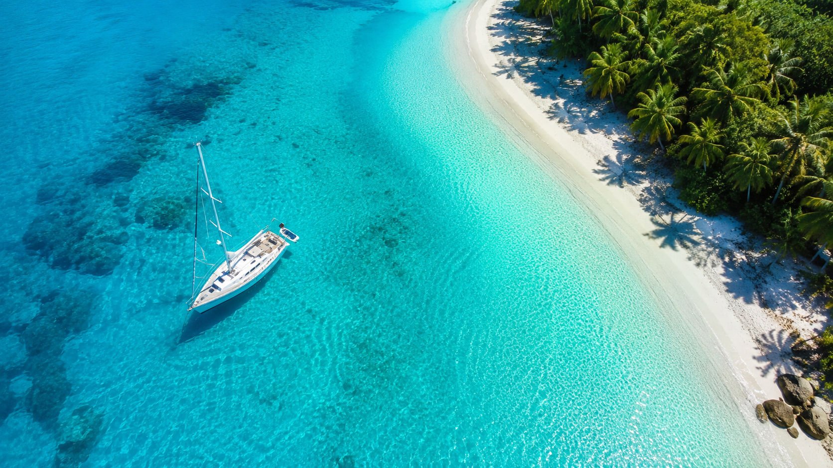 The Art of Anchoring Near the World's Best Beaches